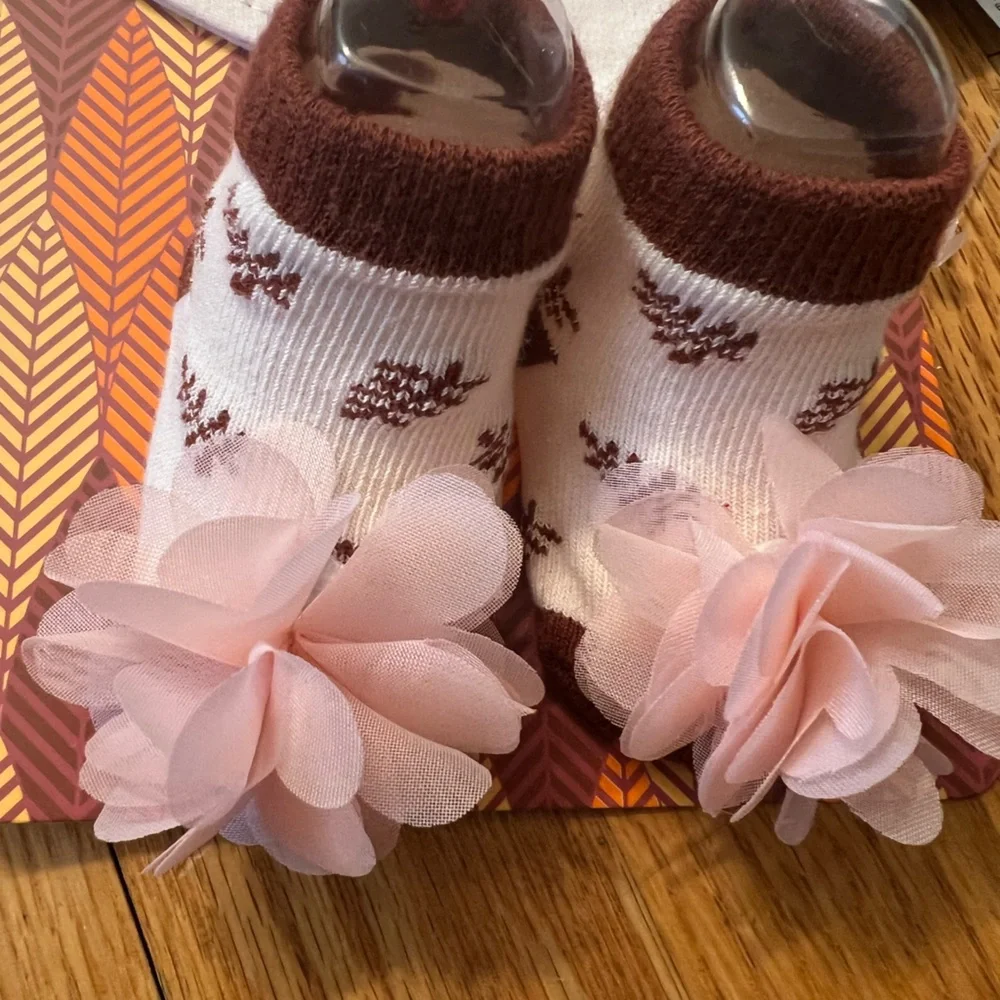 Thankful blessed grateful bib hair bow and socks set
